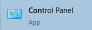 Control Panel