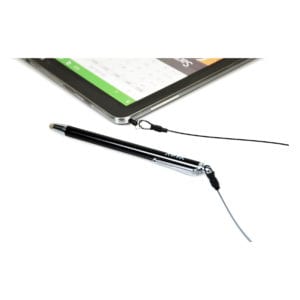 Port Designs Metallic Tip Stylus with 40cm Cable - Black image 3