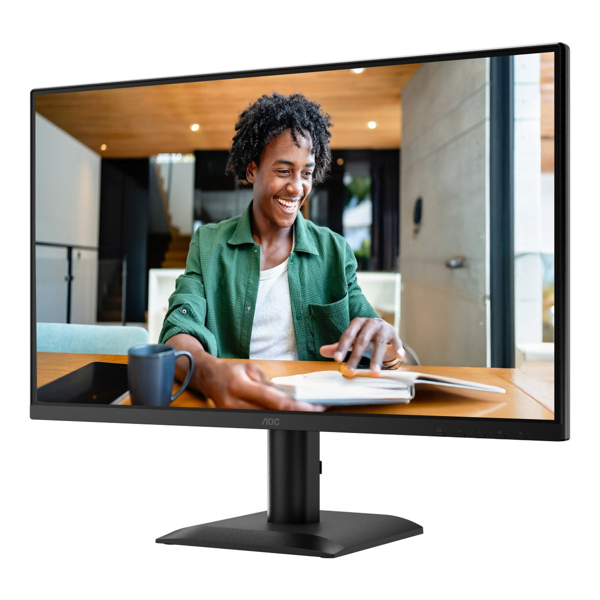 AOC 24E40L 23.8-inch 1920 x 1080p FHD 16:9 144Hz 0.5ms LED IPS Circular Polarized Monitor image 3