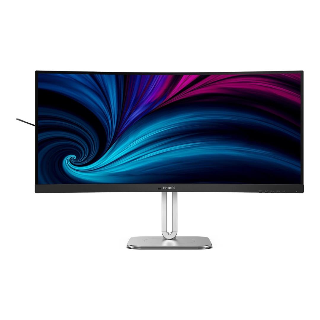 Philips 34-inch 3440 x 1440p WQHD 21:9 120Hz 4ms LED VA USB-C Hub Curved Monitor 34B2U5600C image 1