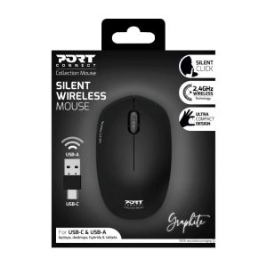 Port Connect MOUSE COLLECTION II WIRELESS Graphite image 4