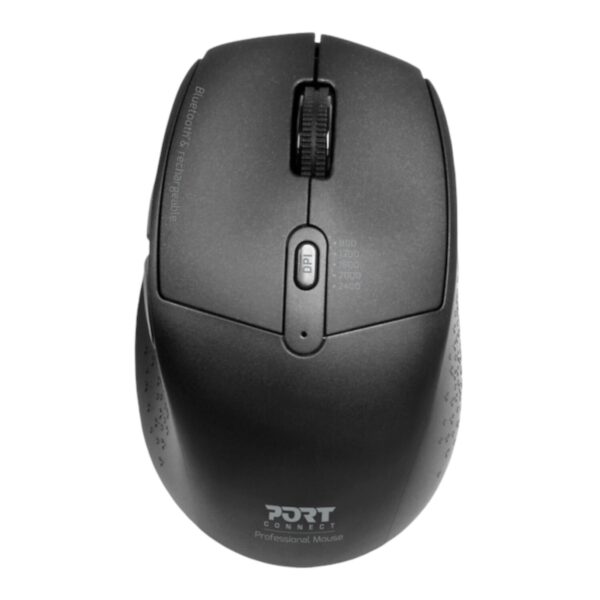 Port Connect 2.4GHz Wireless Bluetooth® Rechargeable Mouse PRO
