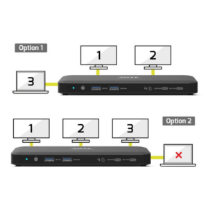 PORT Office docking station 3 X 4 USB-C 11 devices 100W image 9