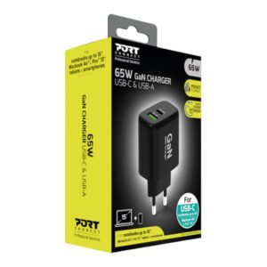 Port Connect 65W GaN Type-C and USB-A Fast Charger image 7