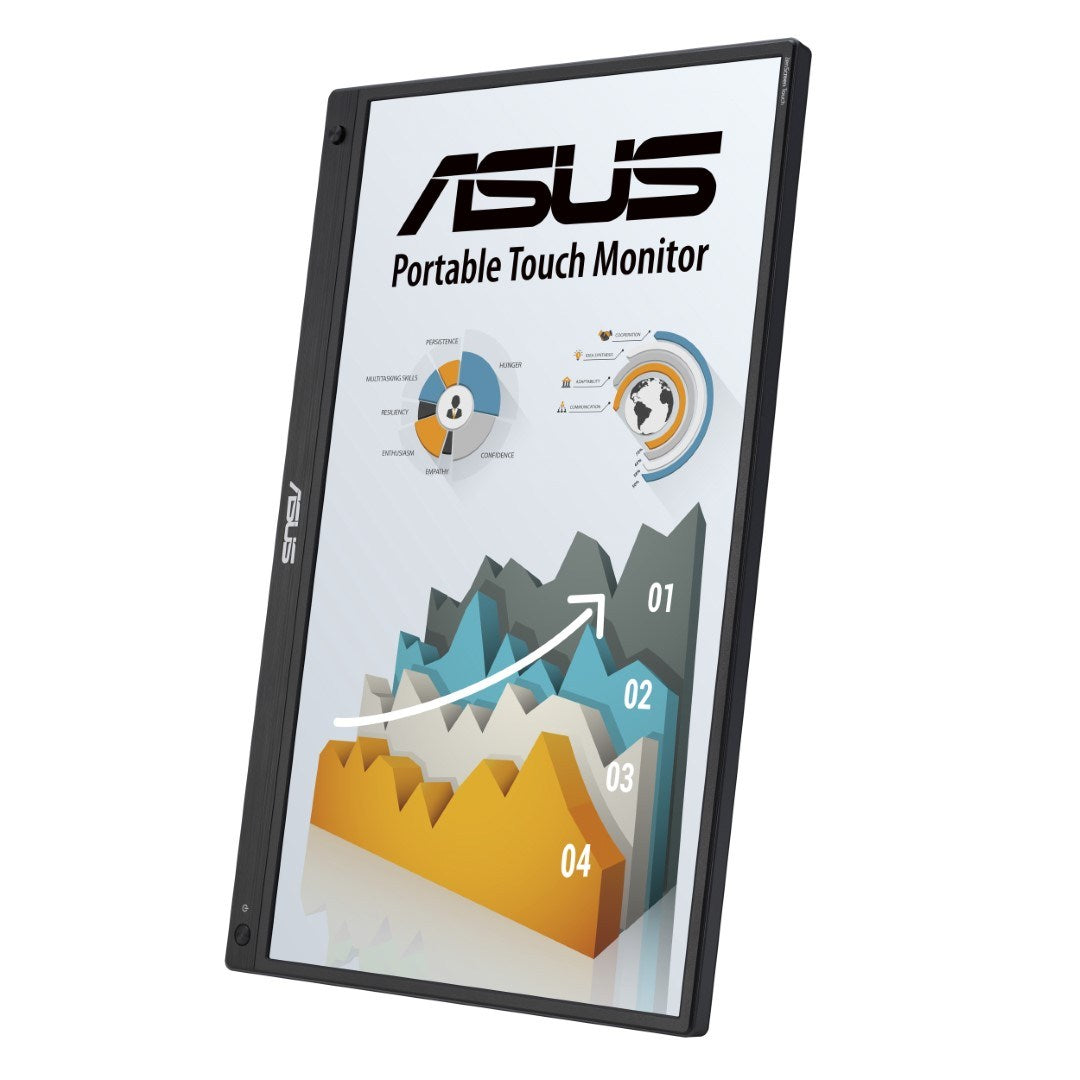 ASUS ZenScreen MB16AHT 15.6-inch 1920 x 1080p FHD 16:9 60Hz 5ms IPS LED Touchscreen Monitor 90LM0890-B01170 image 2