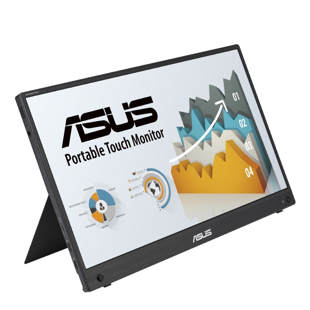 ASUS ZenScreen MB16AHT 15.6-inch 1920 x 1080p FHD 16:9 60Hz 5ms IPS LED Touchscreen Monitor 90LM0890-B01170 image 3