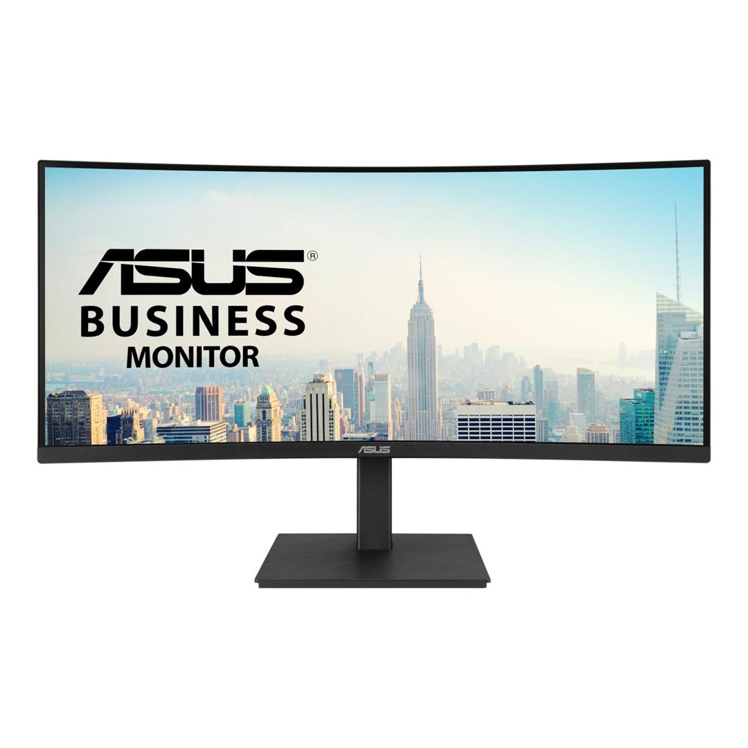 ASUS VA34VCPSR 34-inch 3440 x 1440p WQHD 21:9 100Hz 4ms LED VA Docking Curved Monitor 90LM08JJ-B02170