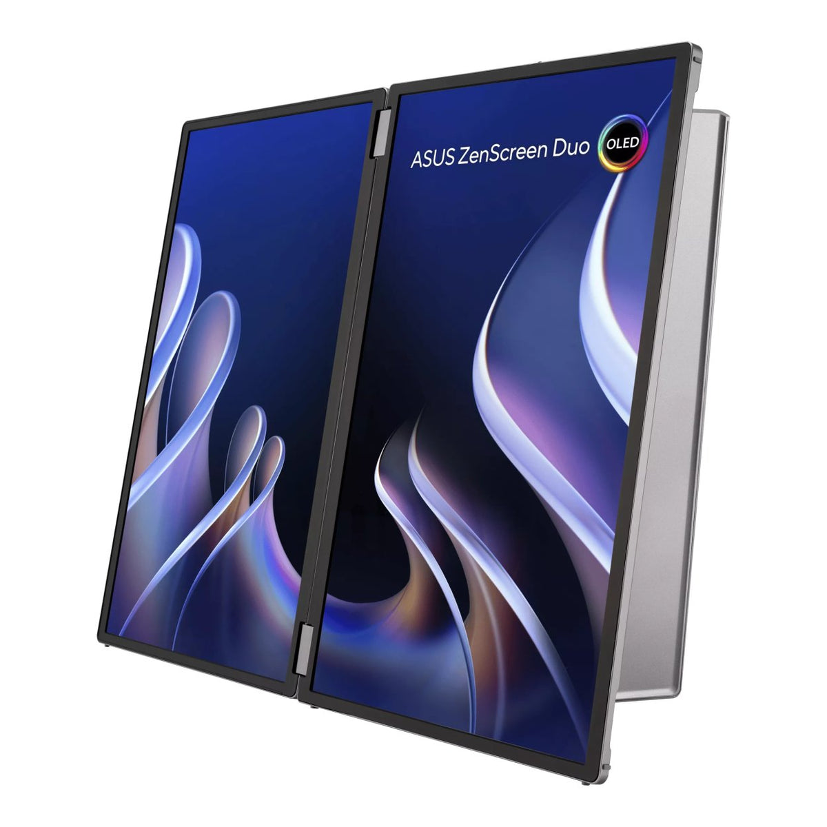 ASUS ZenScreen Duo MQ149CD 14-inch 1920 x 1200p WUXGA 16:10 60Hz 1ms OLED Foldable Portable Monitor 90LM0AKV-B01N70 image 2