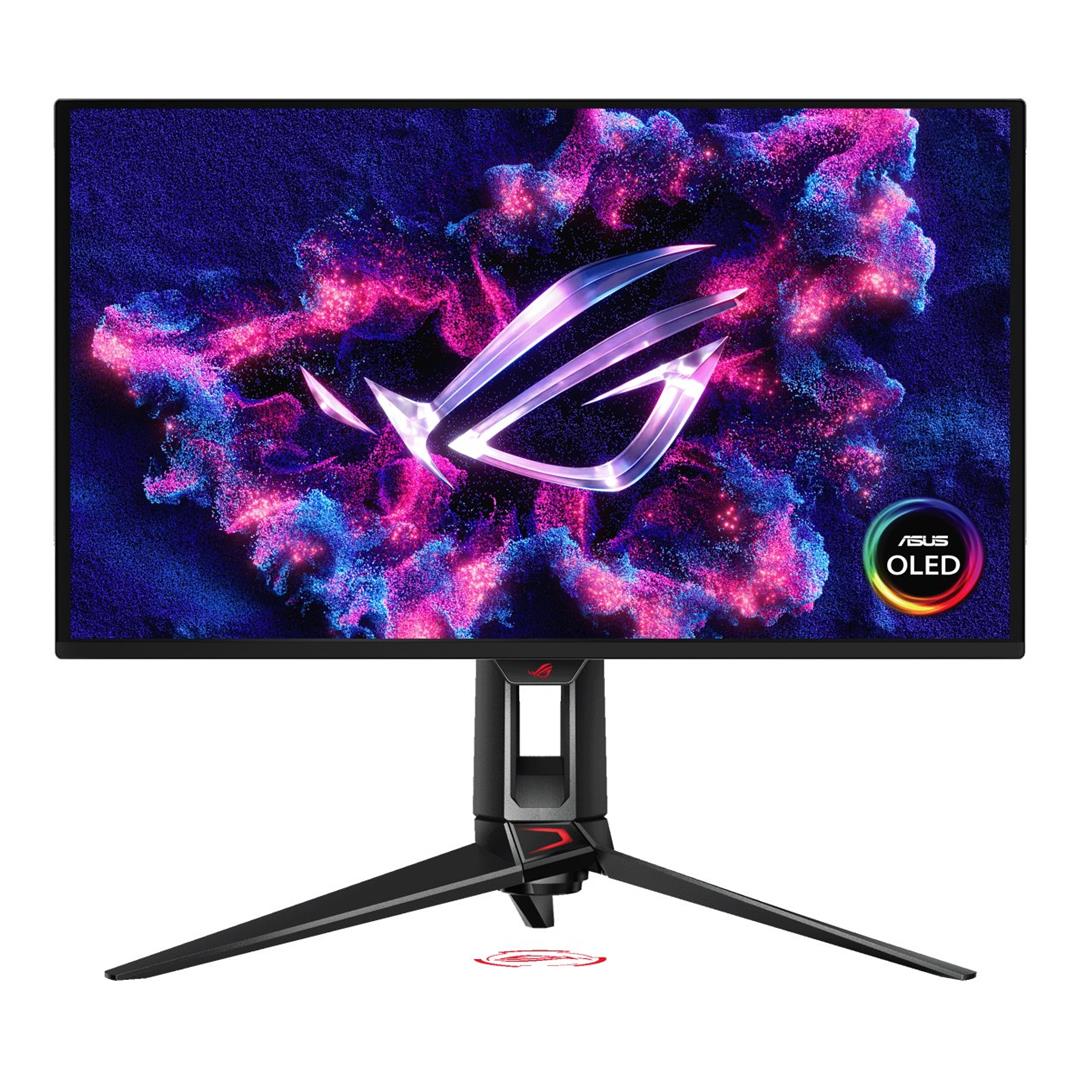 ASUS ROG Swift OLED PG27UCDM 26.5-inch 3840 x 2160p 4K UHD 16:9 240Hz 0.03ms QD-OLED Gaming Monitor 90LM0B30-B01971 image 1