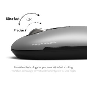 Port Connect PURE Bluetooth Rechargeable Mouse image 5