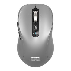 Port Connect Wireless Bluetooth Expert and Mac Mouse - Grey image 1