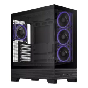 Asus A31 PLUS Mid Tower ATX Chassis - Black image 2