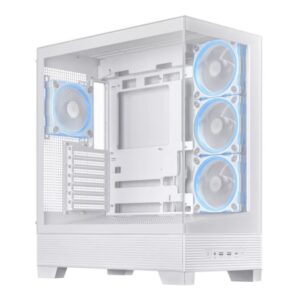 Asus A31 PLUS Mid Tower ATX Chassis - White image 2
