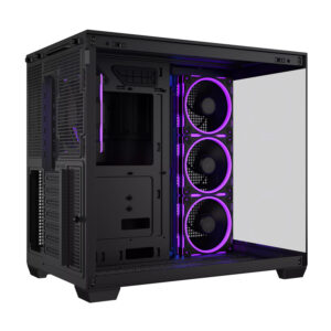 Asus A32 PLUS ARGB ATX Gaming Chassis – Black image 5