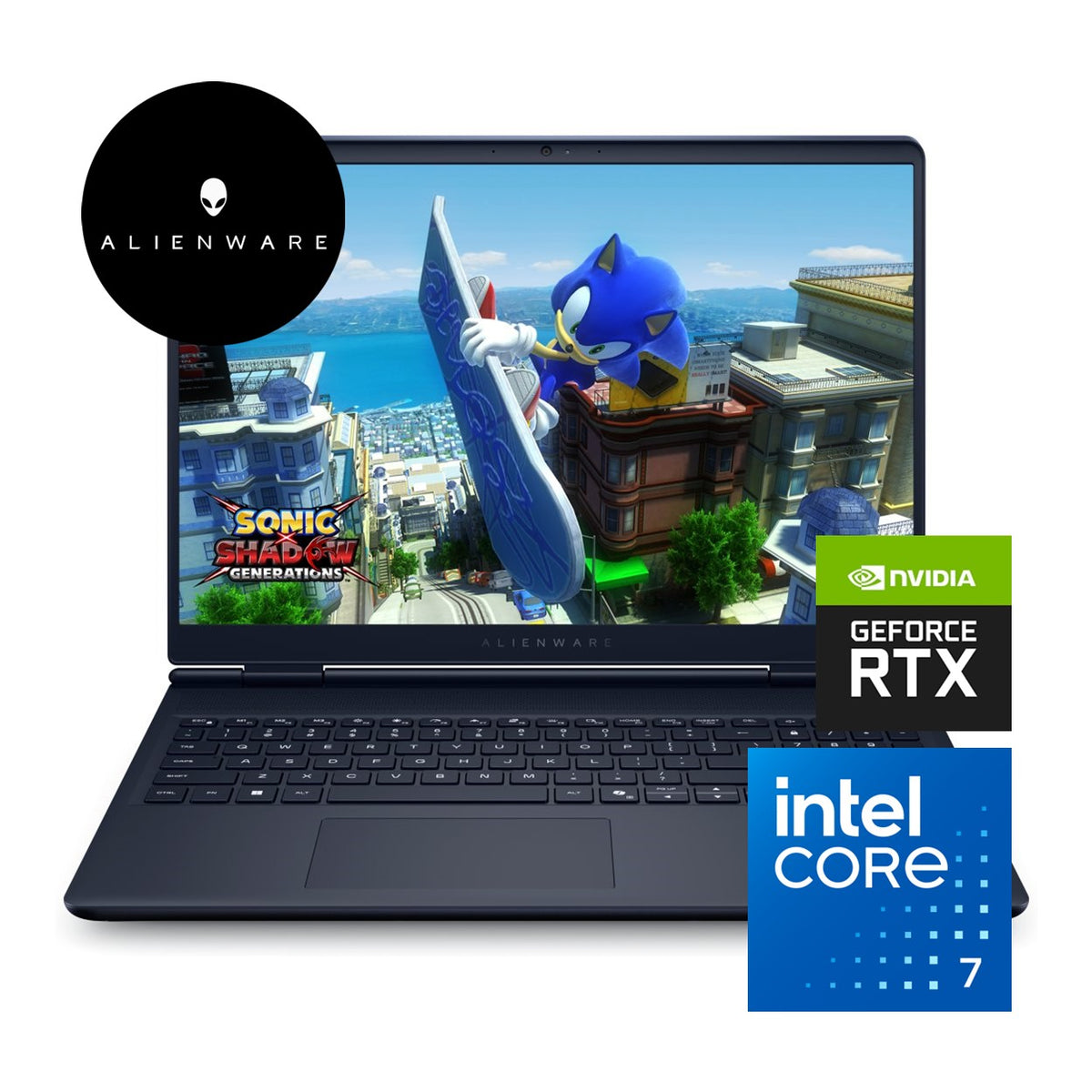 Dell Alienware 16 Aurora 16-inch WQXGA Laptop - Intel Core 7 240H 1TB SSD 32GB RAM RTX 5060 Win 11 Pro image 9