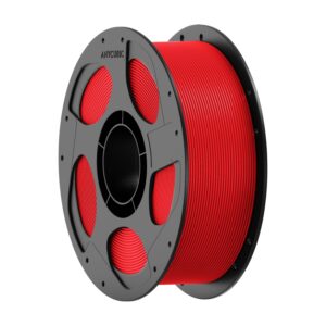 Anycubic PLA Basic Filament 1kg – Texture Red image 1