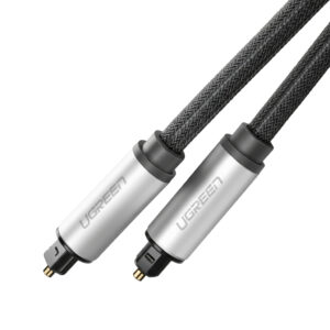 UGREEN AV108 Male to Male Toslink Optical Audio Cable 2m–Grey image 2