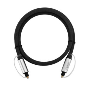 UGREEN AV108 Male to Male Toslink Optical Audio Cable 2m–Grey image 3