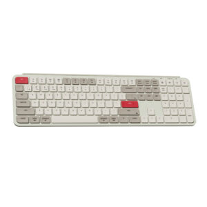 Keychron B6 Pro Ultra-Slim 100% Wireless Keyboard – Retro Red image 2