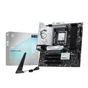 MSI B860M GAMING PLUS WIFI6E LGA1851 M-ATX Gaming Motherboard image 1
