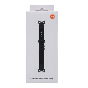 Xiaomi Smart Band 10 Knitted Silk Strap - Ebony Black image 5