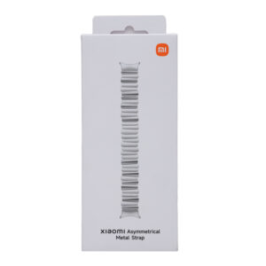 Xiaomi Smart Band 10 Asymmetrical Metal Strap – Silver image 5