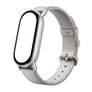 Xiaomi Smart Band 10 Leather Strap - Grey image 2