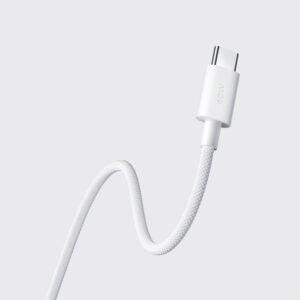 Xiaomi 3A Braided USB Type-C to USB Type-C Cable 1M - White image 4