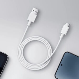 Xiaomi 3A USB-A to USB Type-C Cable 1M - White image 4