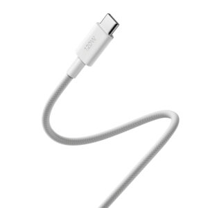 Xiaomi 6A Braided USB Type-C to USB Type-C Cable (1m) - White image 3