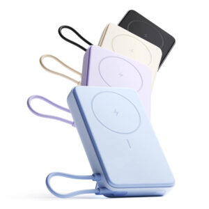 Xiaomi Magnetic Power Bank 10000 with Built-in Stand - Purple image 6