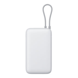 Xiaomi Power Bank 20000mAh (Integrated Cable) - Light Grey image 4