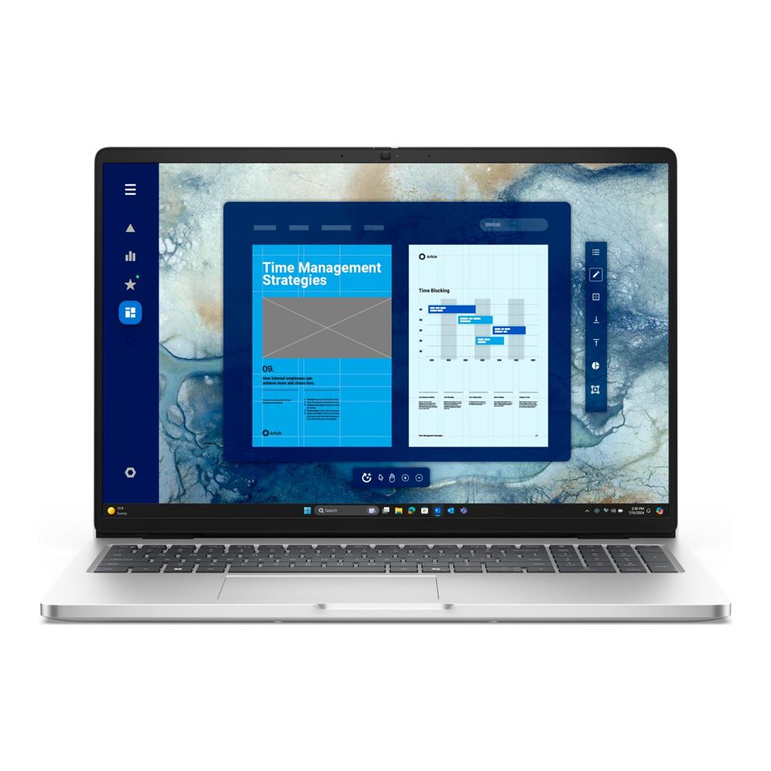 Dell Pro 16 16-inch FHD+ AI Laptop - Intel Core Ultra 5 235U 512GB SSD 16GB RAM Win 11 Pro image 1