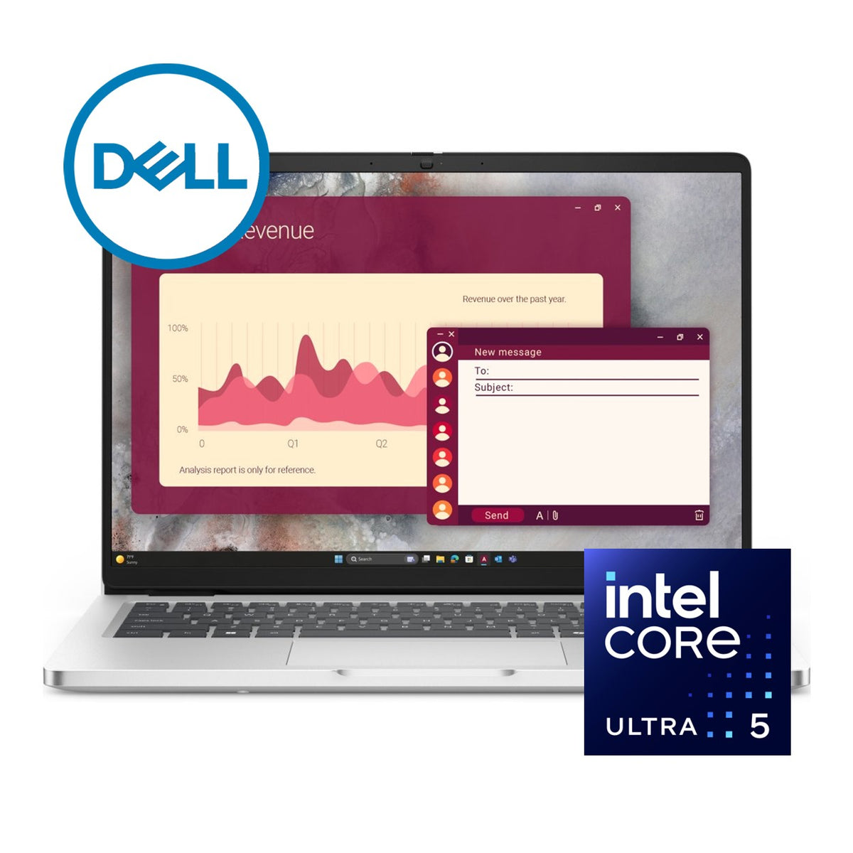 Dell Pro 14 14-inch FHD+ AI Laptop - Intel Core Ultra 5 235U 512GB SSD 16GB RAM Win 11 Pro image 9