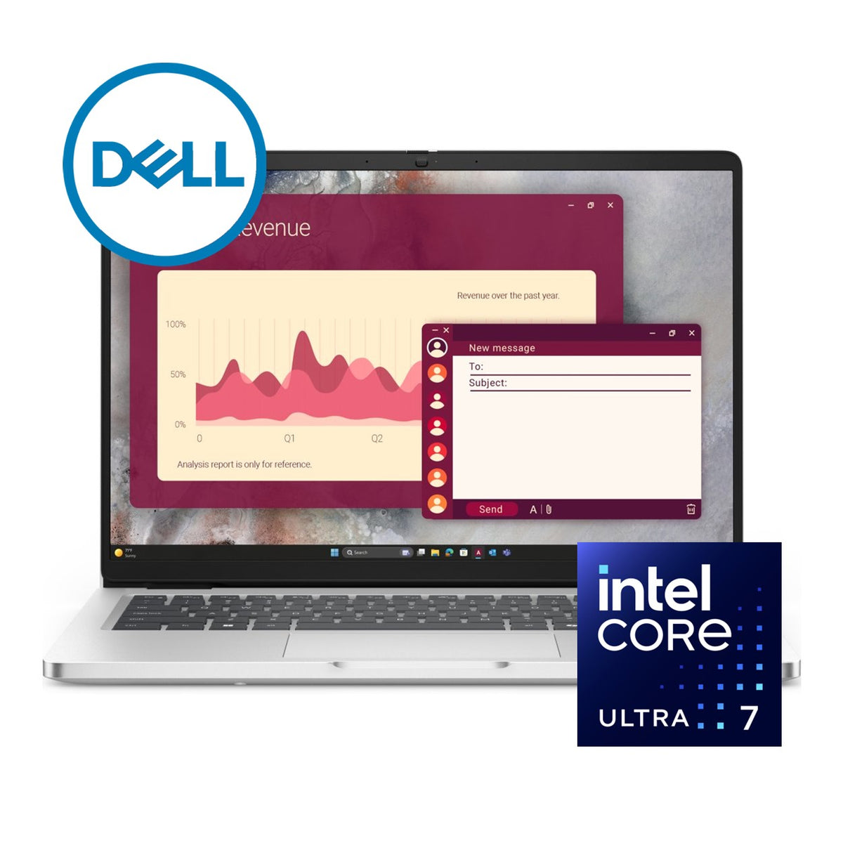 Dell Pro 14 14-inch FHD+ AI Laptop - Intel Core Ultra 7 255U 512GB SSD 16GB RAM Win 11 Pro image 9