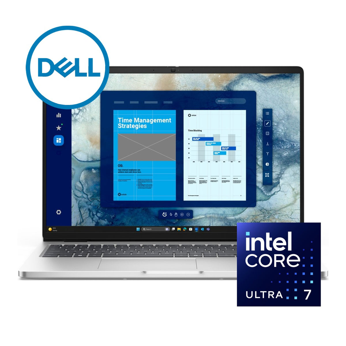 Dell Pro 16 16-inch FHD+ AI Laptop - Intel Core Ultra 7 255U 512GB SSD 16GB RAM Win 11 Pro image 9