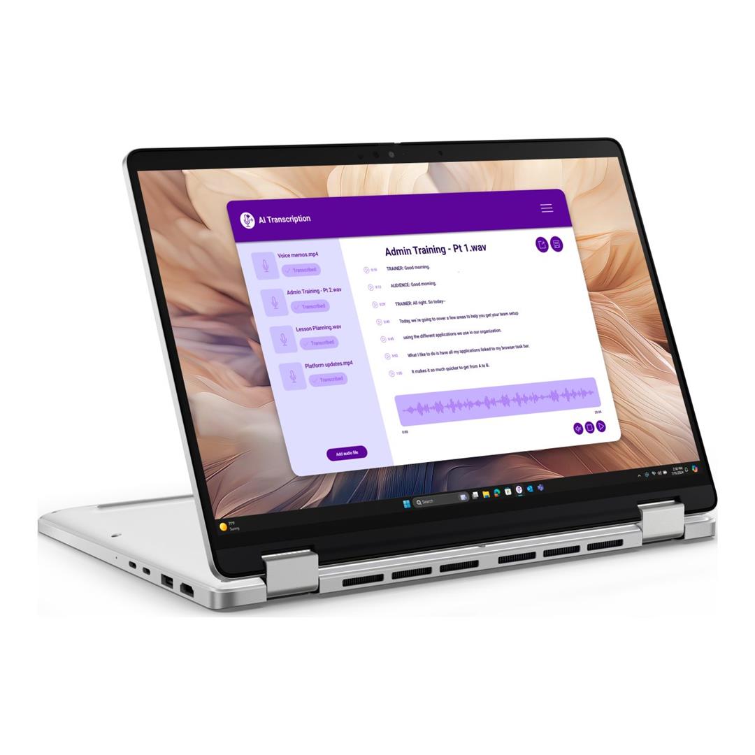 Dell Pro 14 Plus 14-inch FHD+ AI 2-in-1 Laptop - Intel Core Ultra 5 235U 512GB SSD 16GB RAM Win 11 Pro