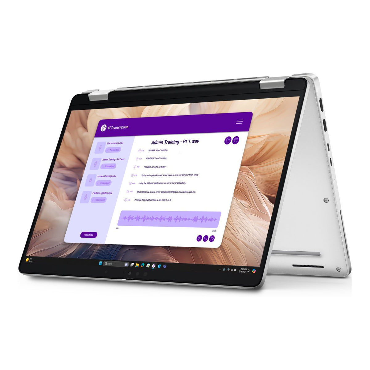 Dell Pro 14 Plus 14-inch FHD+ AI 2-in-1 Laptop - Intel Core Ultra 5 235U 512GB SSD 16GB RAM Win 11 Pro image 8