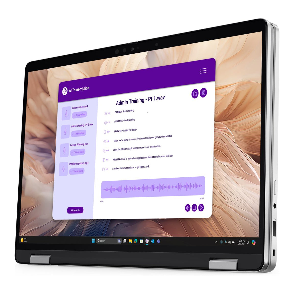 Dell Pro 14 Plus 14-inch FHD+ AI 2-in-1 Laptop - Intel Core Ultra 5 235U 512GB SSD 16GB RAM Win 11 Pro image 9