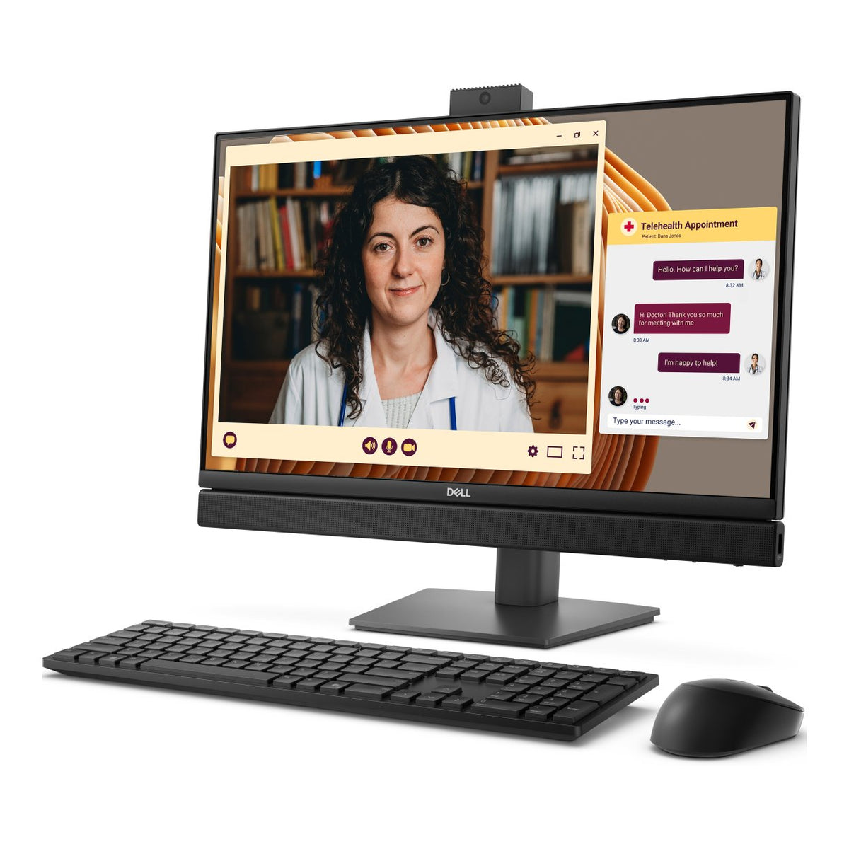 Dell Pro 24 23.8-inch FHD All-in-One AI PC - Intel Core Ultra 7 265 512GB SSD 16GB RAM Win 11 Pro image 2