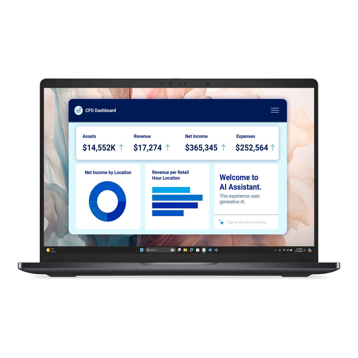 Dell Pro 14 Premium 14-inch FHD+ AI Laptop - Intel Core Ultra 5 236V 512GB SSD 16GB RAM Win 11 Pro image 2