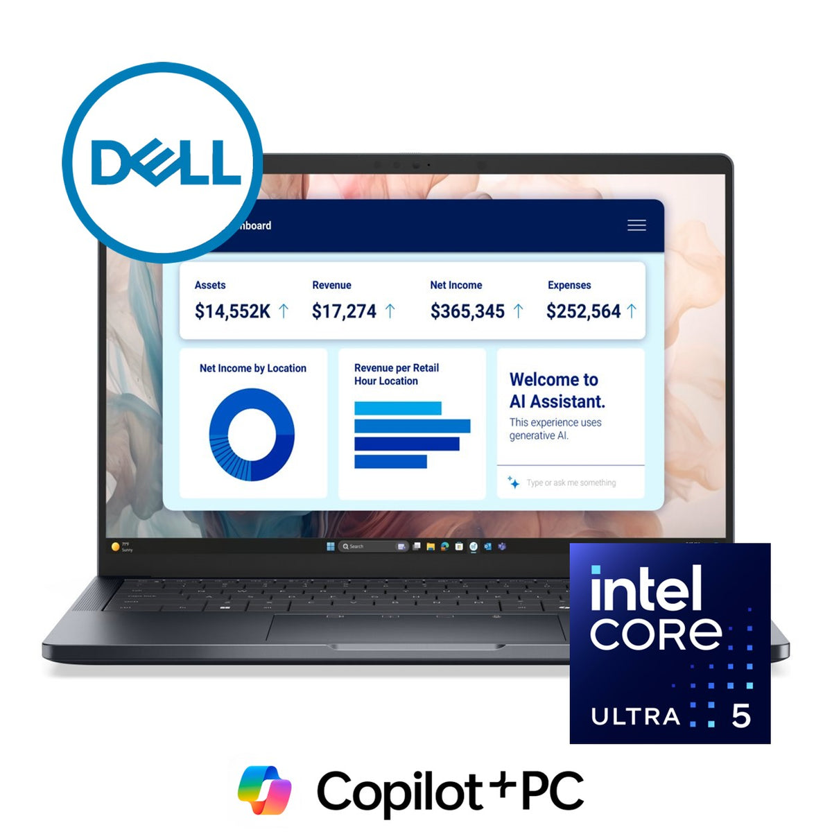 Dell Pro 14 Premium 14-inch FHD+ AI Laptop - Intel Core Ultra 5 236V 512GB SSD 16GB RAM Win 11 Pro image 10