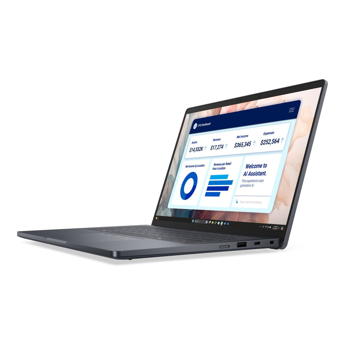 Dell Pro 14 Premium 14-inch FHD+ AI Laptop - Intel Core Ultra 7 266V 512GB SSD 16GB RAM Win 11 Pro image 3