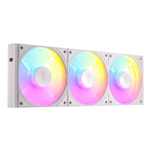 Antec Connect 120 Reverse ARGB PWM Fan 3 Pack – White image 2