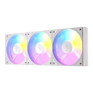 Antec Connect 120 Reverse ARGB PWM Fan 3 Pack – White image 4