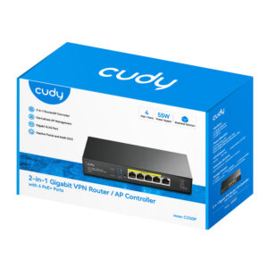 Cudy C200P 2-IN-1 SMB Router / AP Controller image 3
