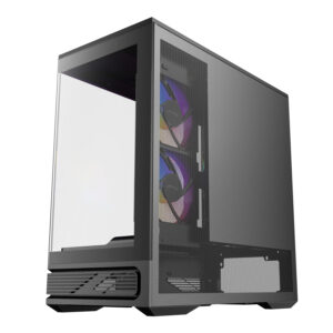 Antec C2M ARGB Compact Micro-ATX Gaming Chassis - Black image 3