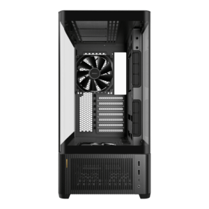 Antec C6 CURVED AIR ATX | Micro-ATX | ITX Mid-Tower Gaming Chassis - Black image 2