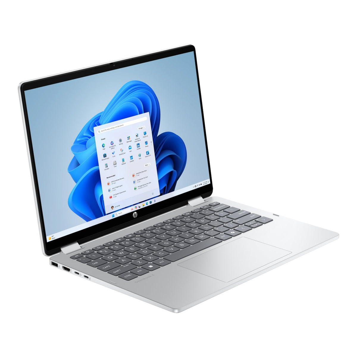 HP OmniBook 5 Flip 14-fp0001ni 14-inch 2K 2-in-1 Laptop - Intel Core 7 150U 1TB SSD 16GB RAM Win 11 Home Silver image 4