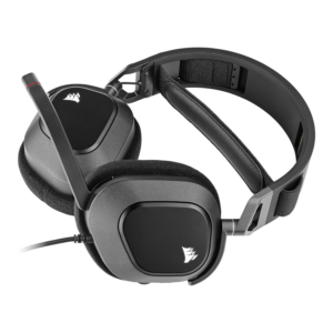 Corsair HS80 RGB USB Wired Over-Ear Gaming Headset — Carbon Black image 3